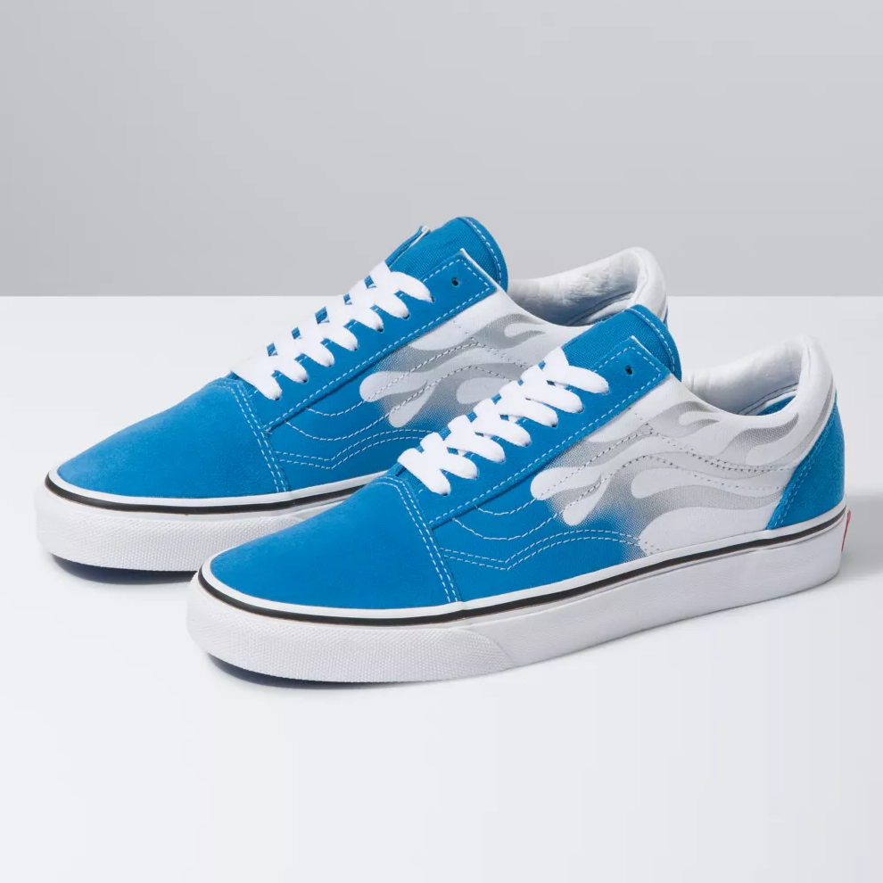 blue flame vans