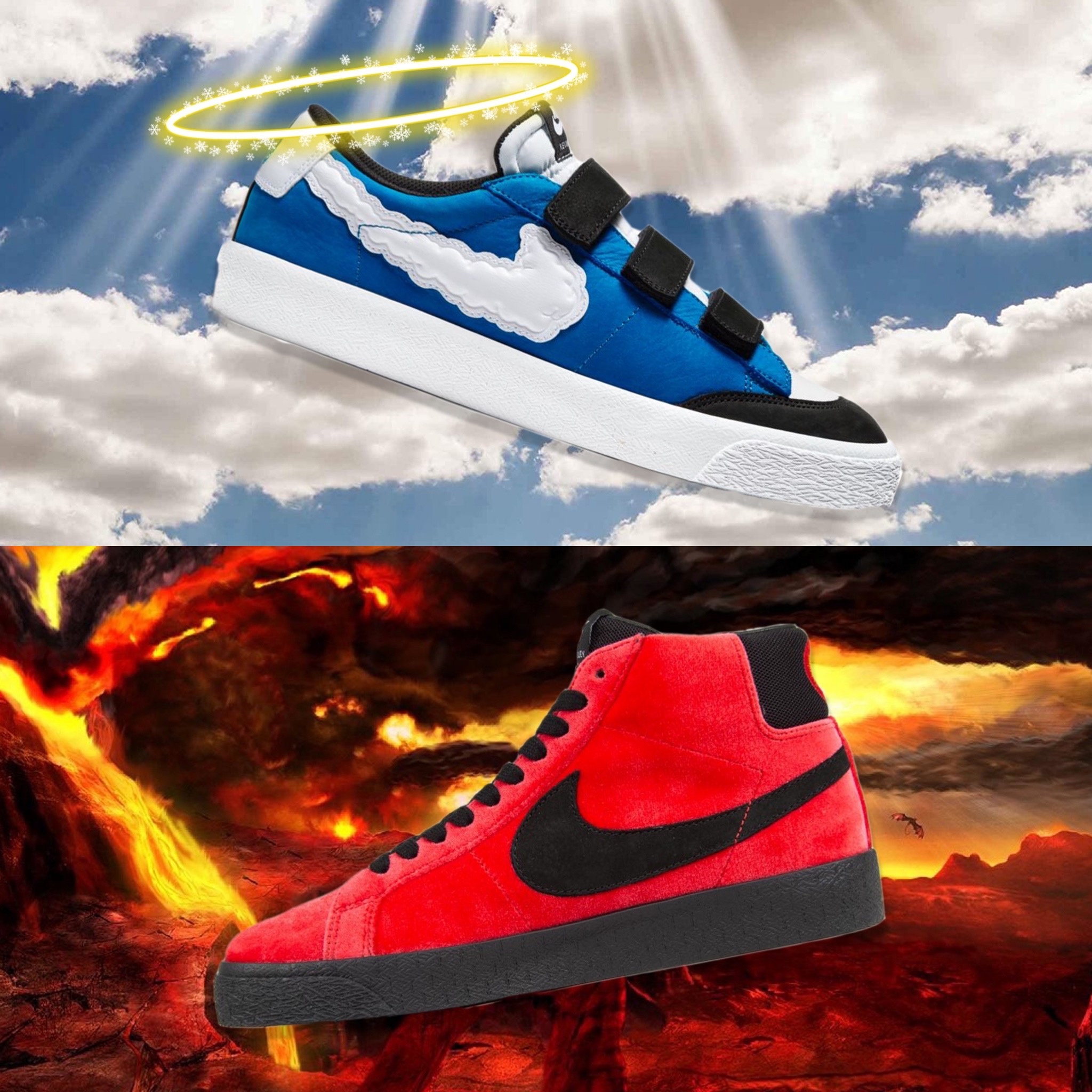 kevin and hell nike