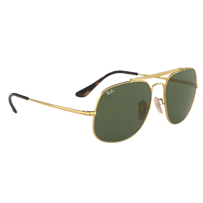 ray ban rectangular aviator sunglasses
