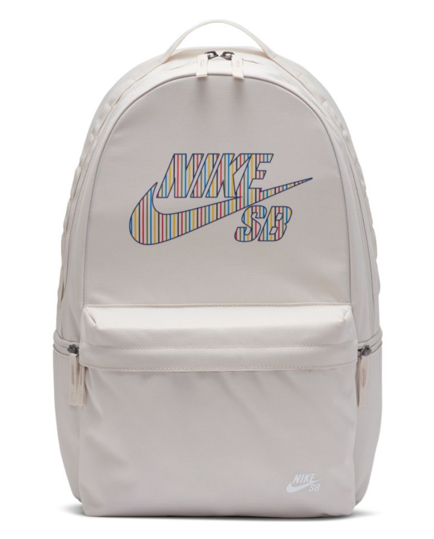 Nike Sb Icon Graphic Light Cream Multi Stripes Backpack Drift House