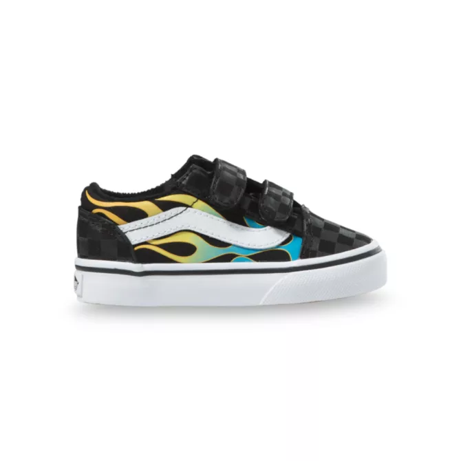 velcro flame vans