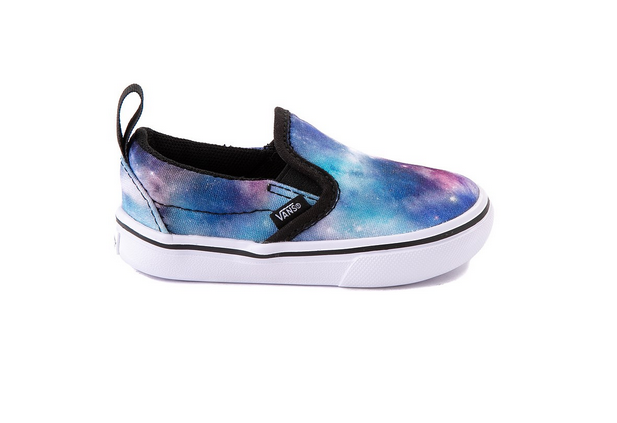 galaxy slip on vans
