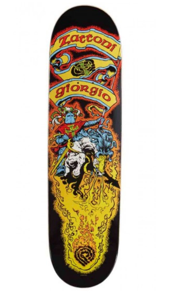 Powell Peralta Skateboard Deck Giorgio Zattoni 8.0/" x 31.45/"