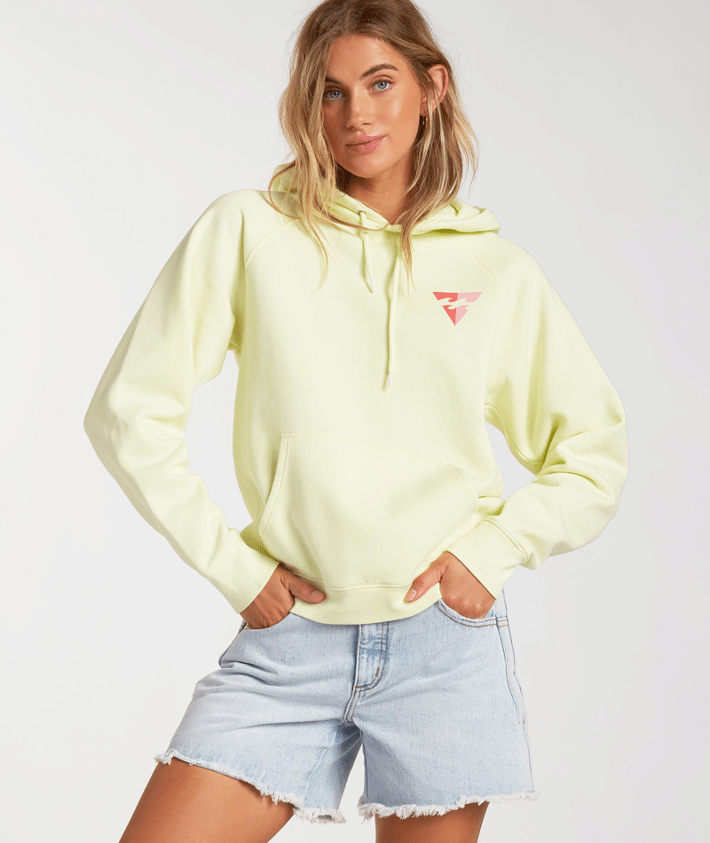 billabong yellow hoodie