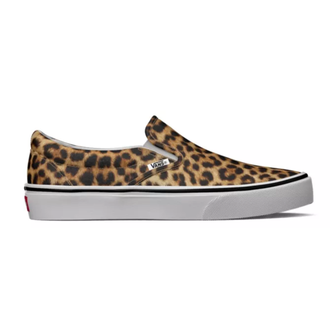 Vans Leopard Classic Slip-On Shoes - House