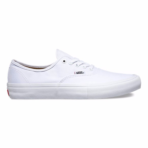 vans authentic skate shoe true white
