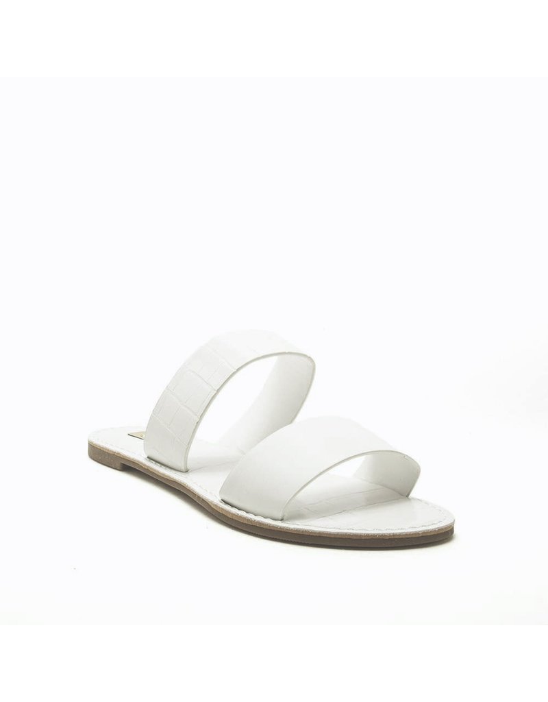 qupid white sandals