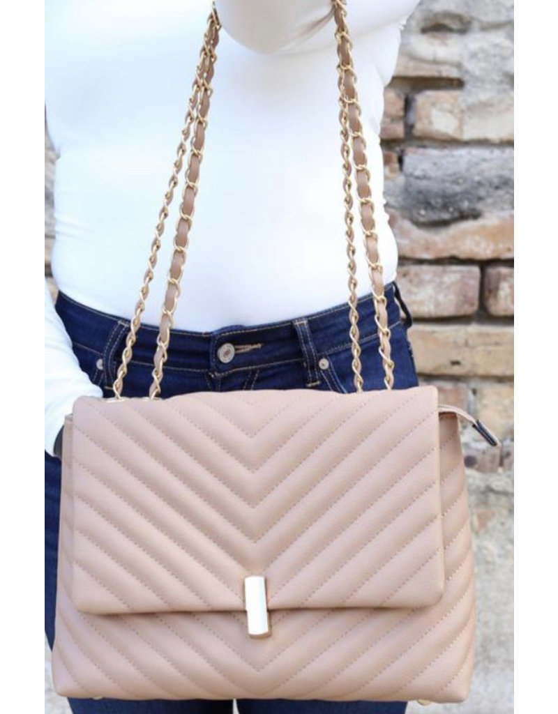 Hunter Quilted Crossbody Bag