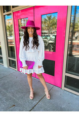 Smocked Waist Ruffled Dress