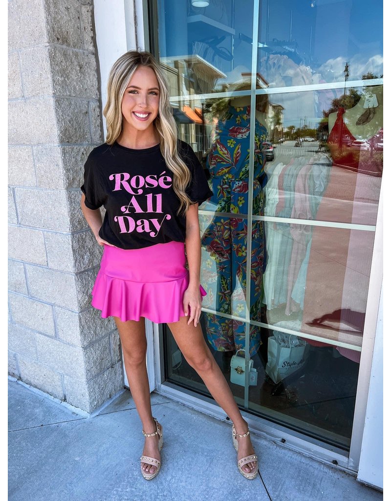 Rose All Day Tee