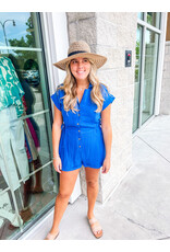 Collared Button Down Romper