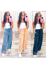 Wide Leg Utility Pants