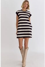 Striped Knit Dress