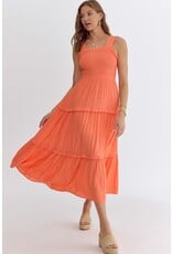 Smocked Tiered Maxi Dress