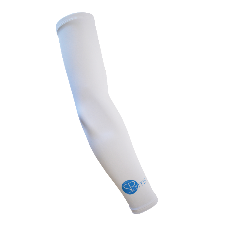 SParms Sun Sleeves White Alexandrite Active & Golf Wear