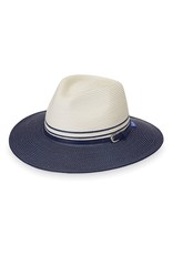 Wallaroo Hat Company Kristy Hat Ivory/Navy