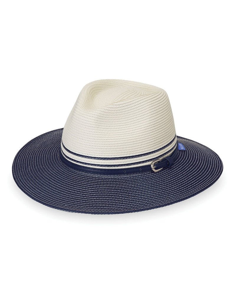 Wallaroo Hat Company Kristy Hat Ivory/Navy