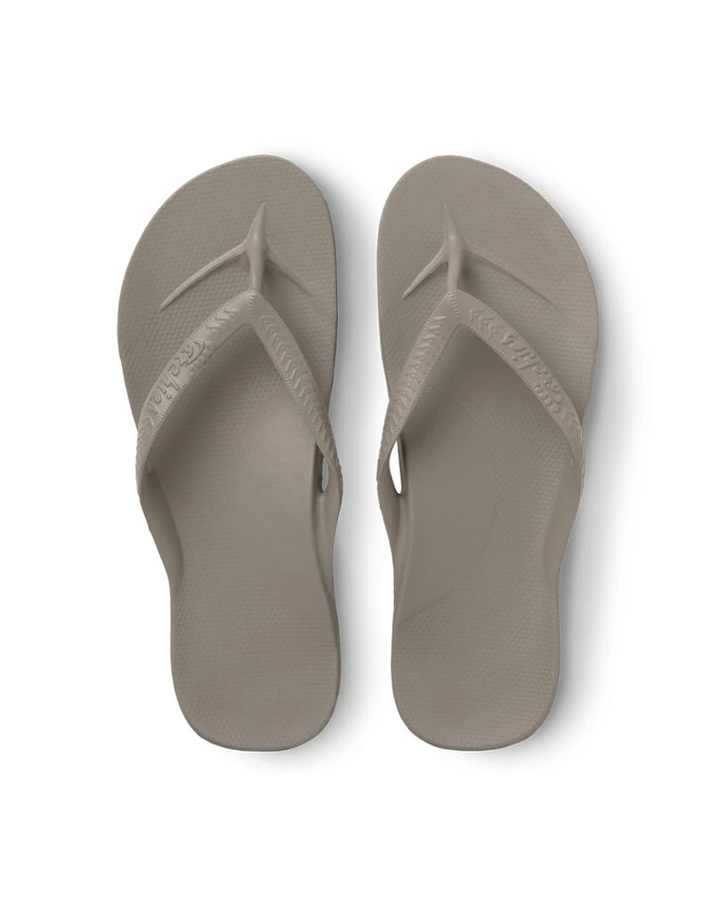 Archies Arch Support Flip Flop Taupe - Alexandrite Active & Golf Wear