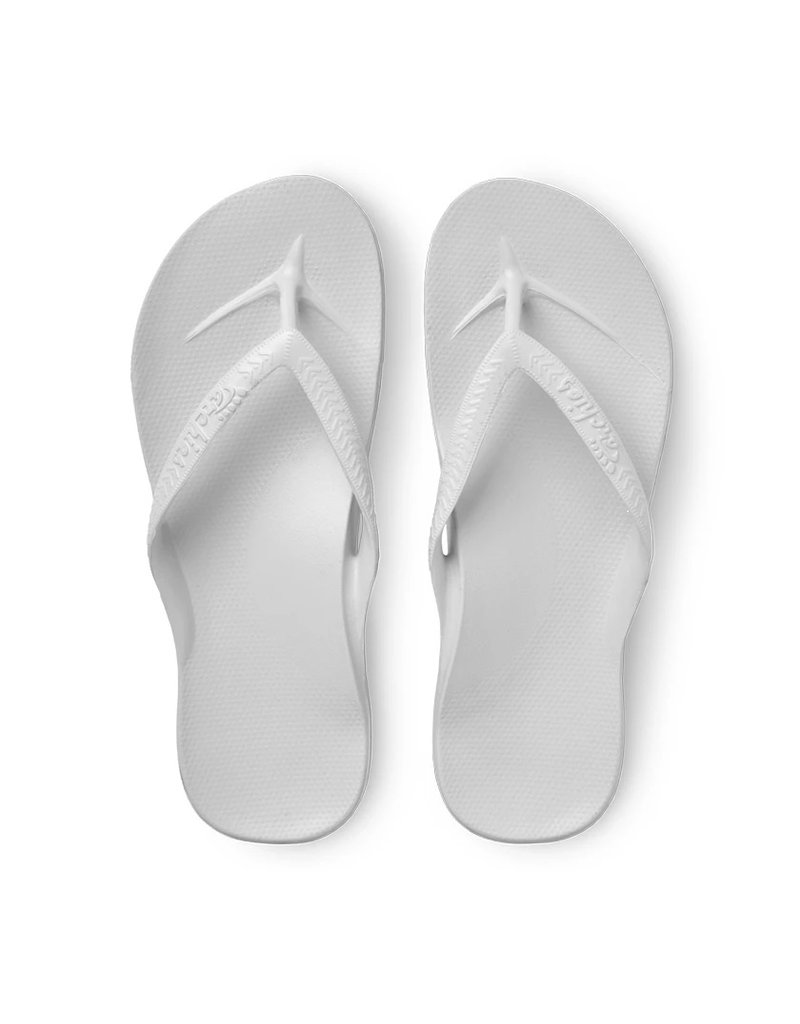 Archies Archies Arch Support Flip Flop White
