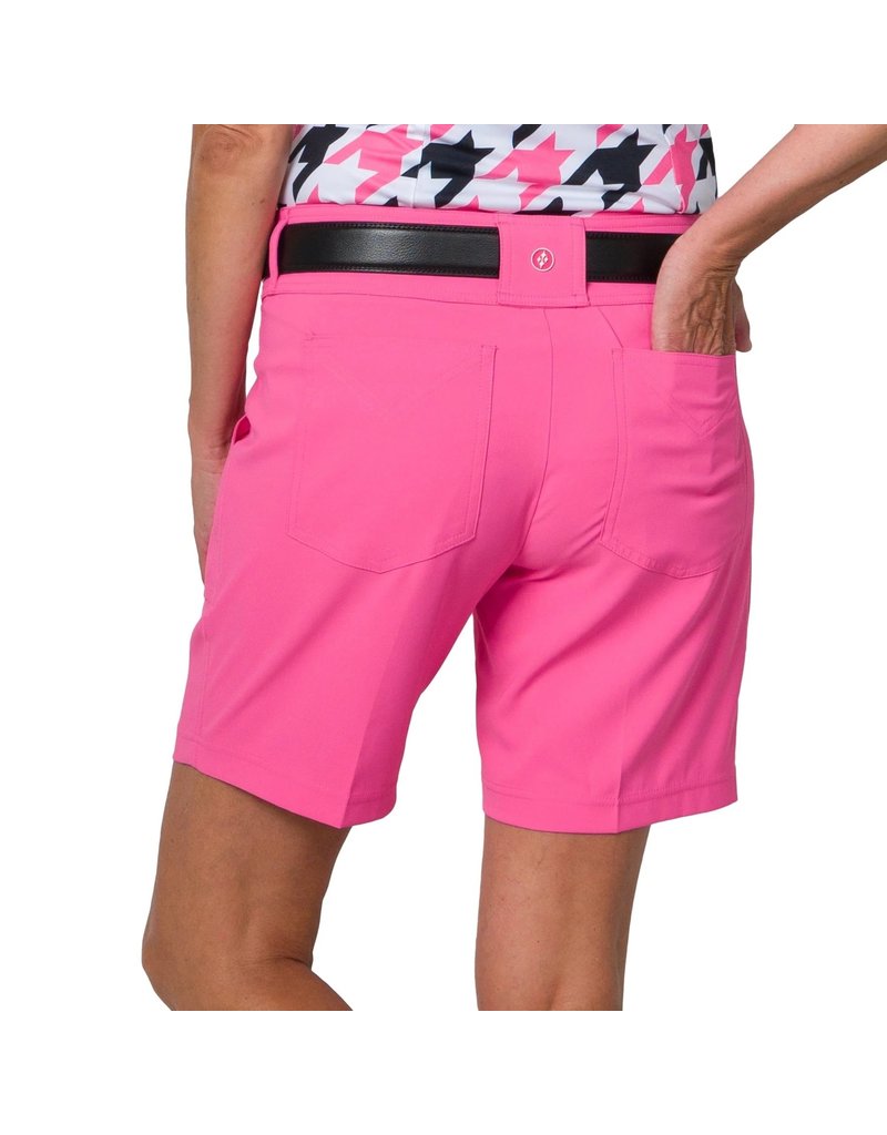 pink golf shorts