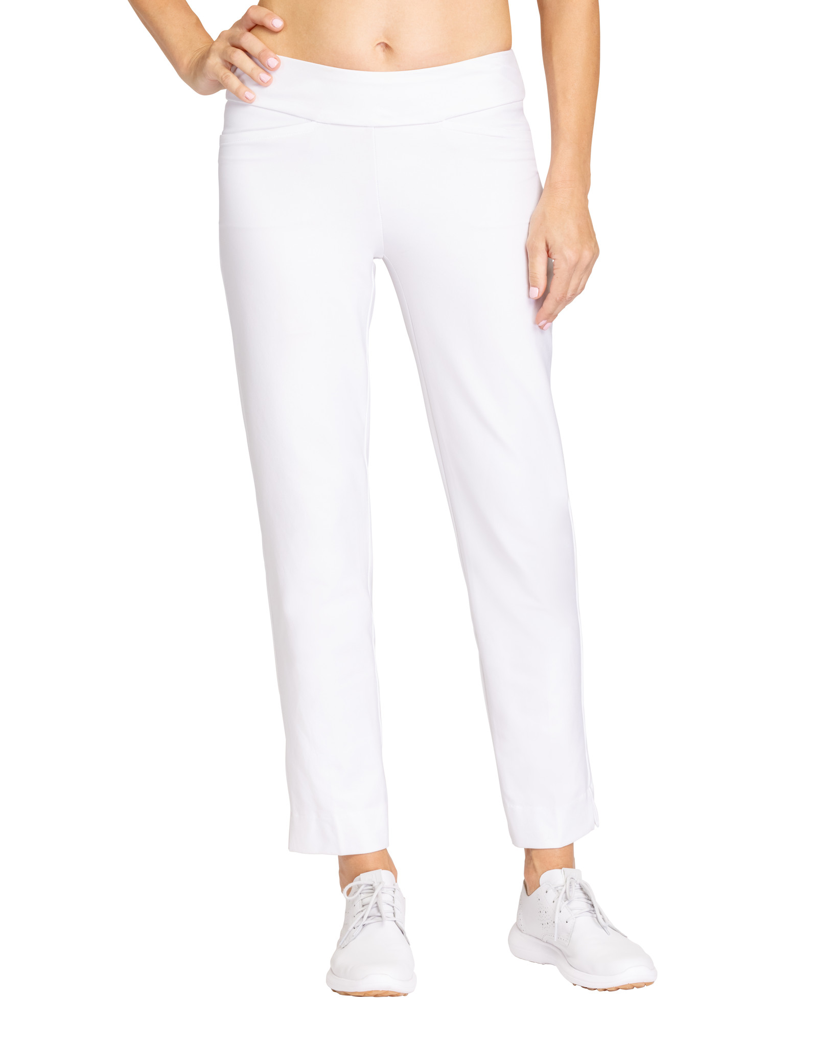 Pantalon De Golf Tail Mulligan Pour Femme - Bleu Marine, Taille 2, Coupe Cheville, UPF 50+