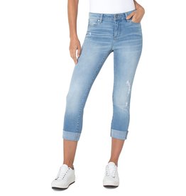 Liverpool Jeans Charlie Crop Rolled Cuff 24" Riverton