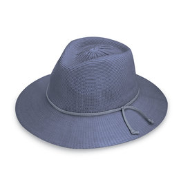 Wallaroo Hat Company Wallaroo Victoria Fedora Dusty Blue