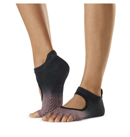 ToeSox Bellarina Half Toe Grip Socks Amethyst