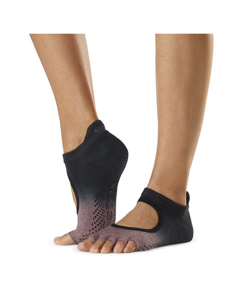 ToeSox Bellarina Half Toe Grip Socks Amethyst - Alexandrite Active