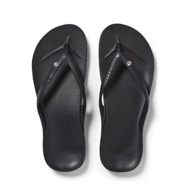 Archies Archies Arch Support Flip Flop Crystal Black