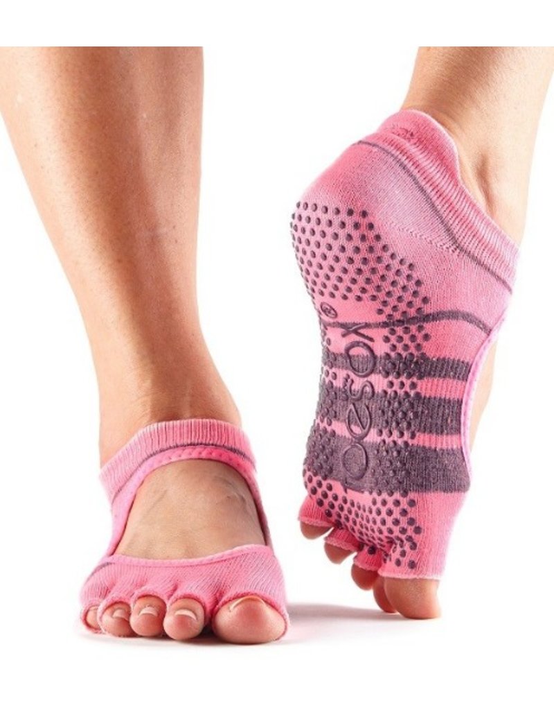 ToeSox Bellarina Half Toe Grip Socks - Alexandrite Active & Golf Wear