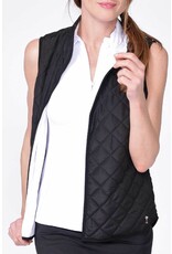 Golftini Golftini Reversible WInd Vest Blk/Wh