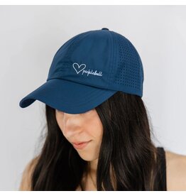 Vimhue Vimhue Love Pickleball Sun Goddess Cap Navy