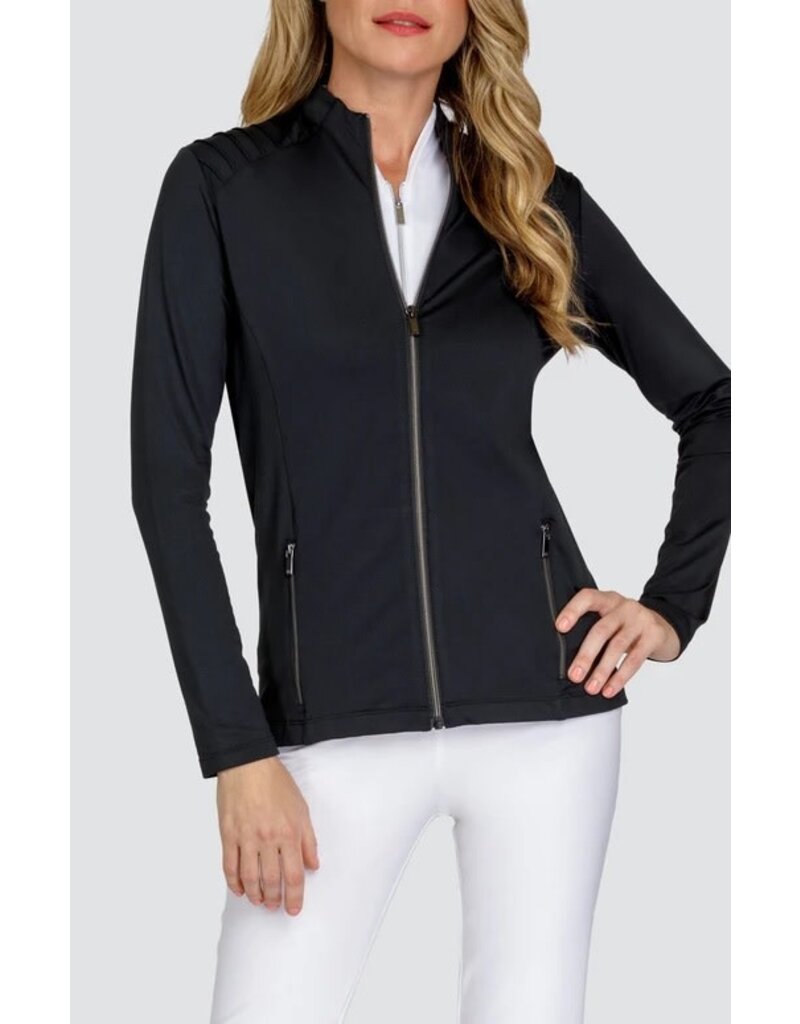Tail Tail Siona Zip Front Jacket Onyx