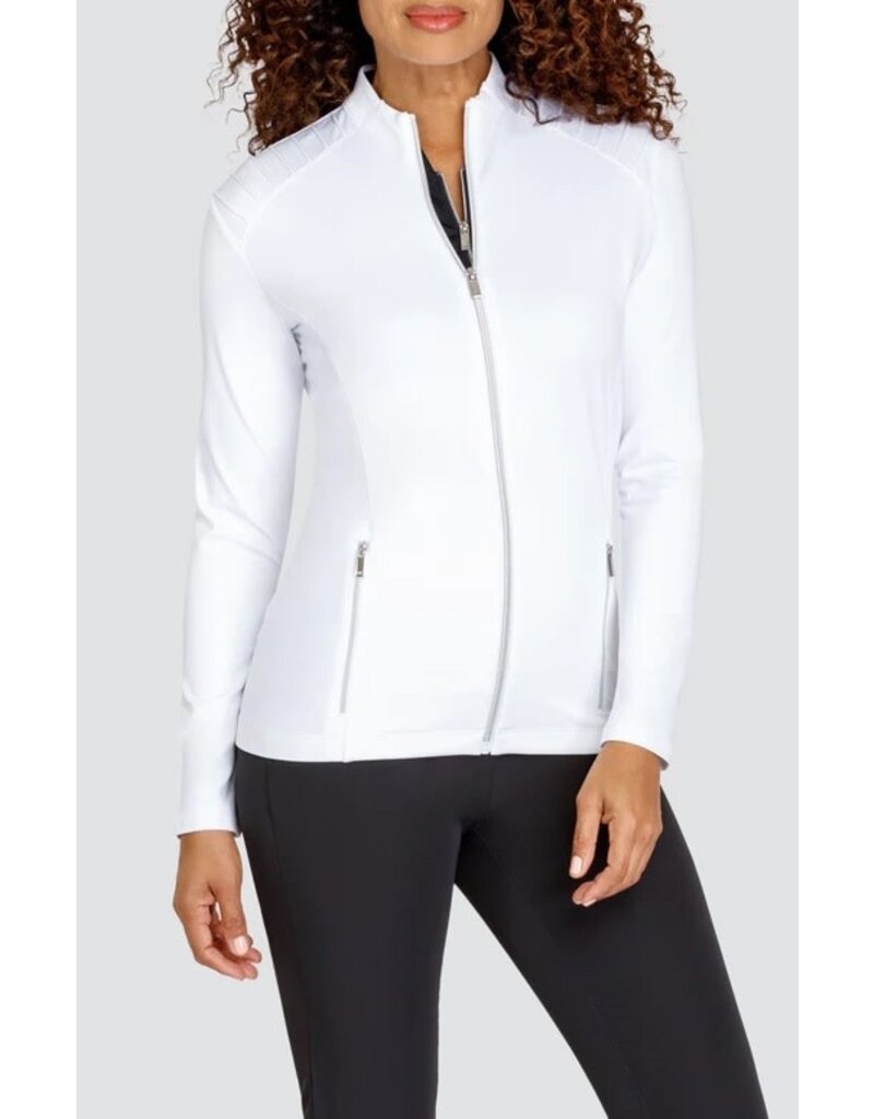 Tail Tail Siona Zip Front Jacket Chalk