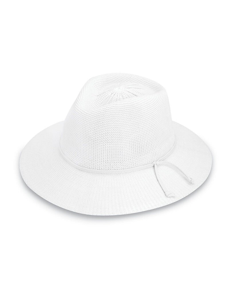 Wallaroo Hat Company Wallaroo Victoria Fedora White
