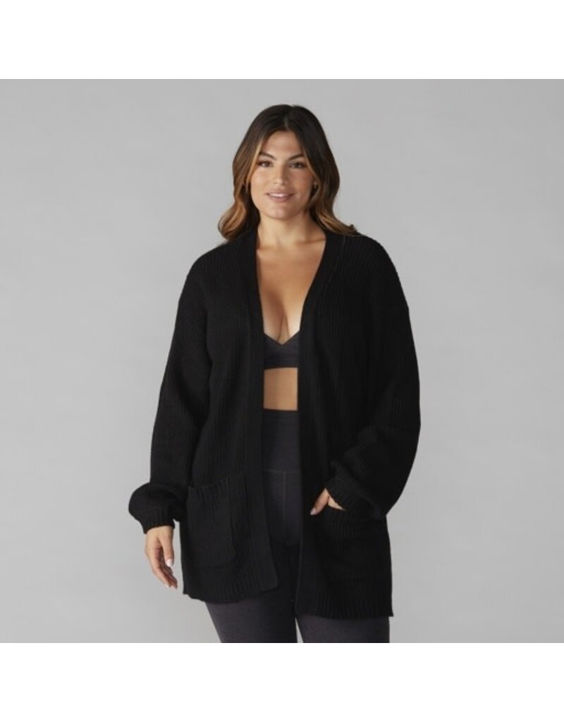 Thirty Three Threads Tavi Alpine Long Cardigan Ebony