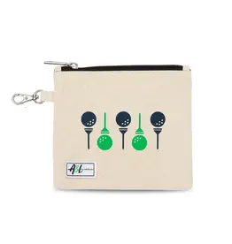 Ame & Lulu Ame & Lulu Navy /Green Ball & Tee Brigsby Tee Pouch