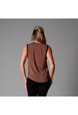 Thirty Three Threads Tavi High Neck Muscle Tank Clove Ebony