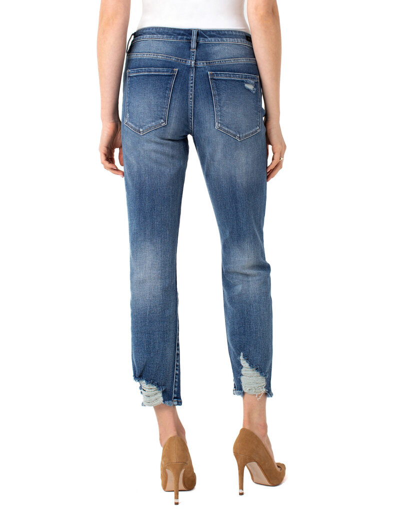 Liverpool Los Angeles Liverpool Kennedy Crop Straight 27" Inseam