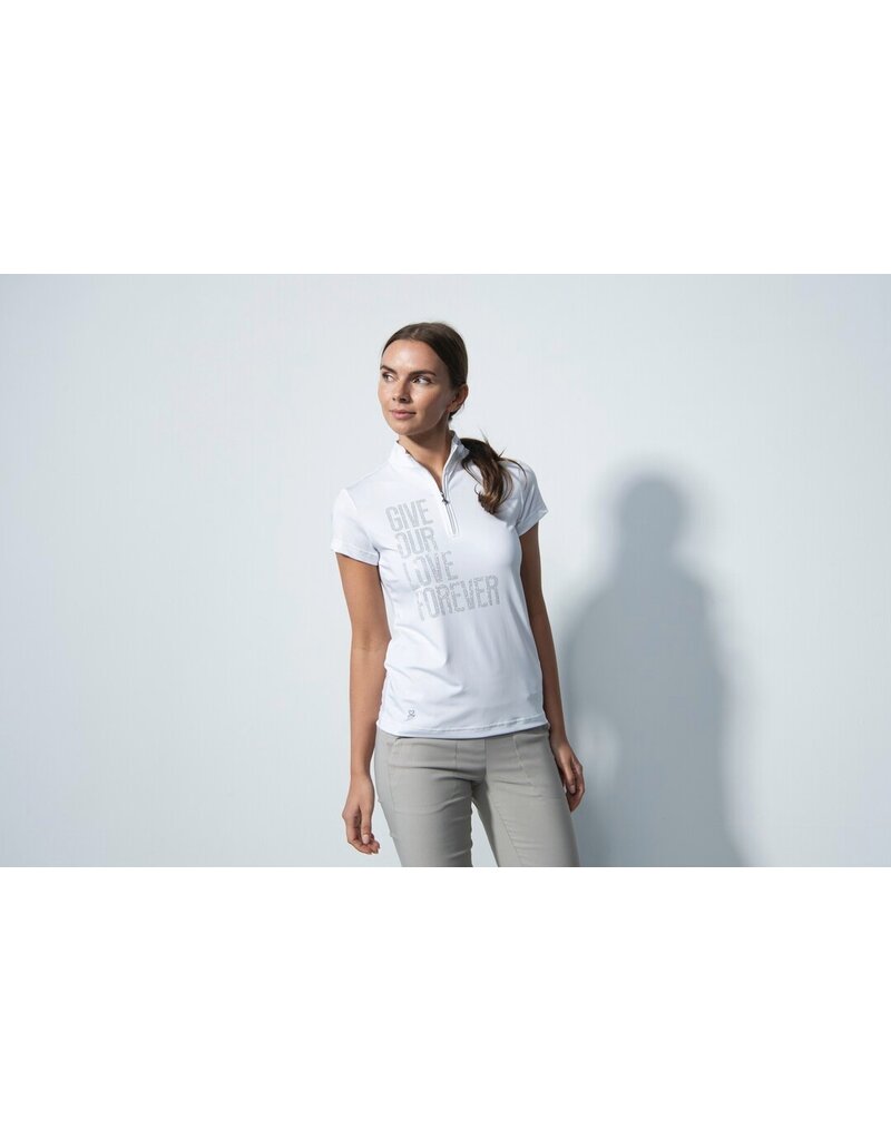 Daily Sports Daily Sports Crotone Cap Sleeve Polo White