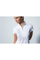 Daily Sports Daily Sports Crotone Cap Sleeve Polo White