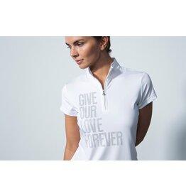 Daily Sports Daily Sports Crotone Cap Sleeve Polo White