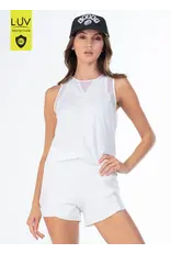 Lucky In Love Lucky in Love Chill Out Tank White