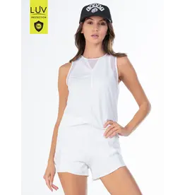 Lucky In Love Lucky in Love Chill Out Tank White