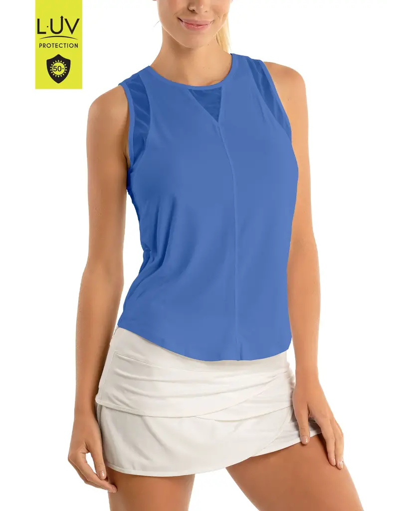 Lucky In Love Lucky in Love Chill Out Tank Blue Marine
