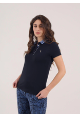 Chervo Amarilla Short Sleeve Polo Timeless Navy