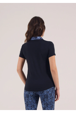 Chervo Amarilla Short Sleeve Polo Timeless Navy
