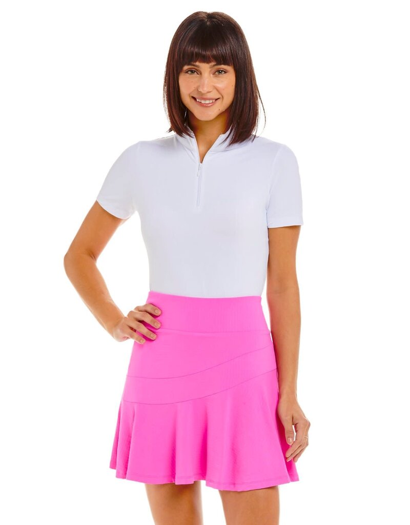 IBKul IBKul Flounce 16" Skort Hot Pink