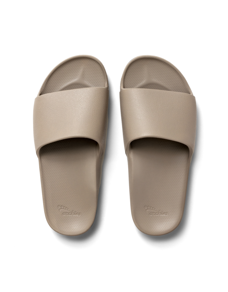 Archies Archies Arch Support Slides Taupe